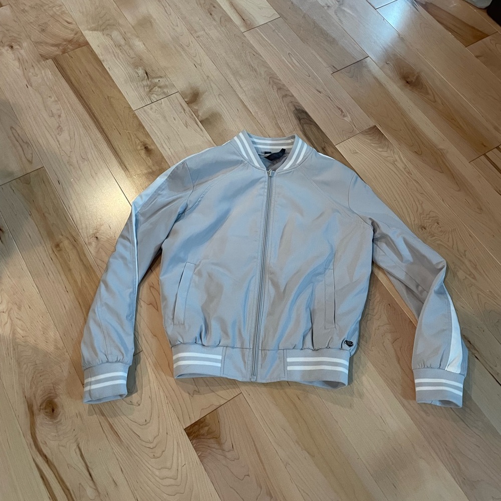 New Betsy Johnson lightweight lined bomber  jacket